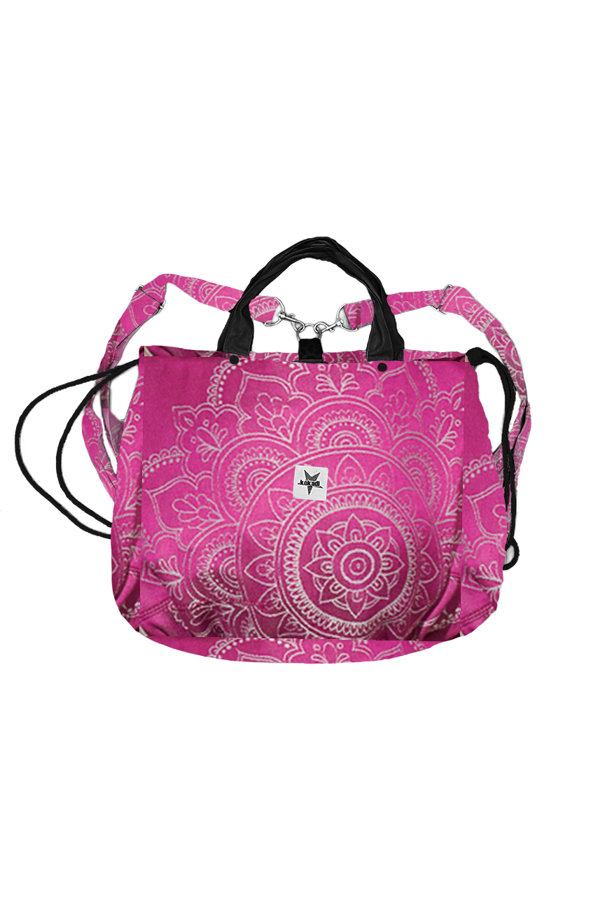 Manmy Bag Mandala muito Berry