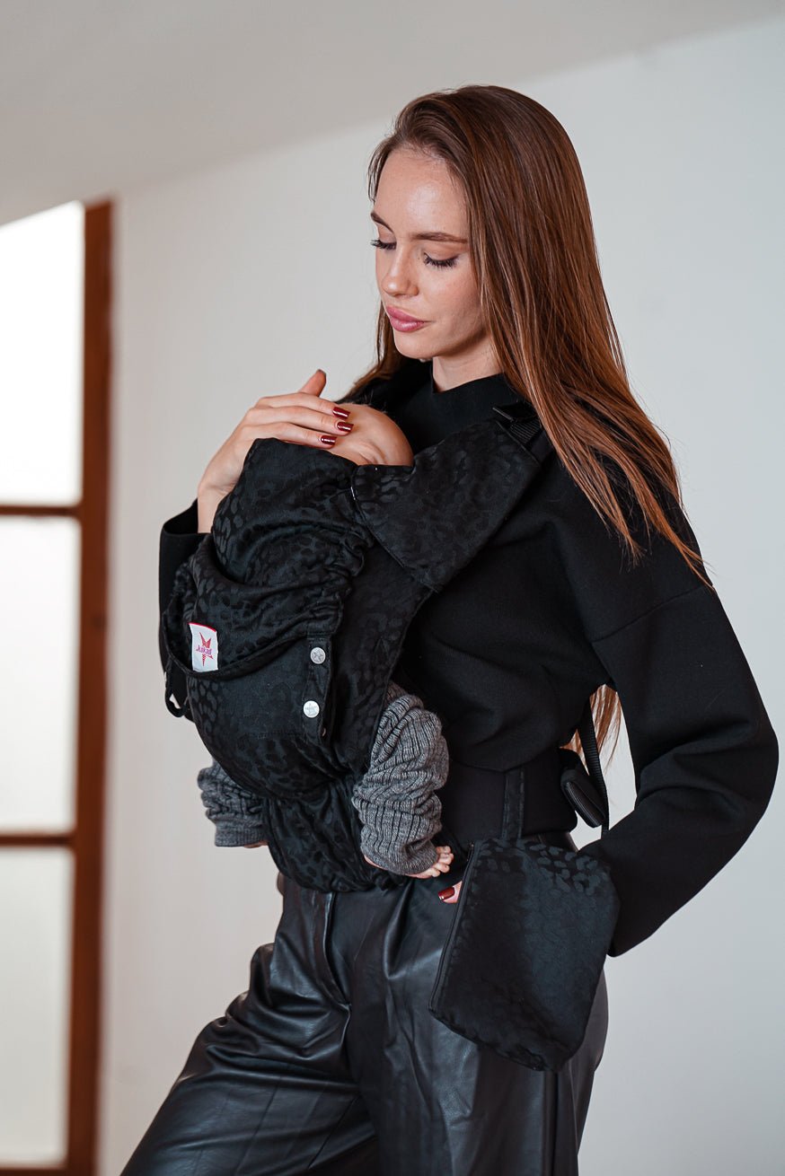 Babytrage Flip Safari Black Beauty - KOKADI