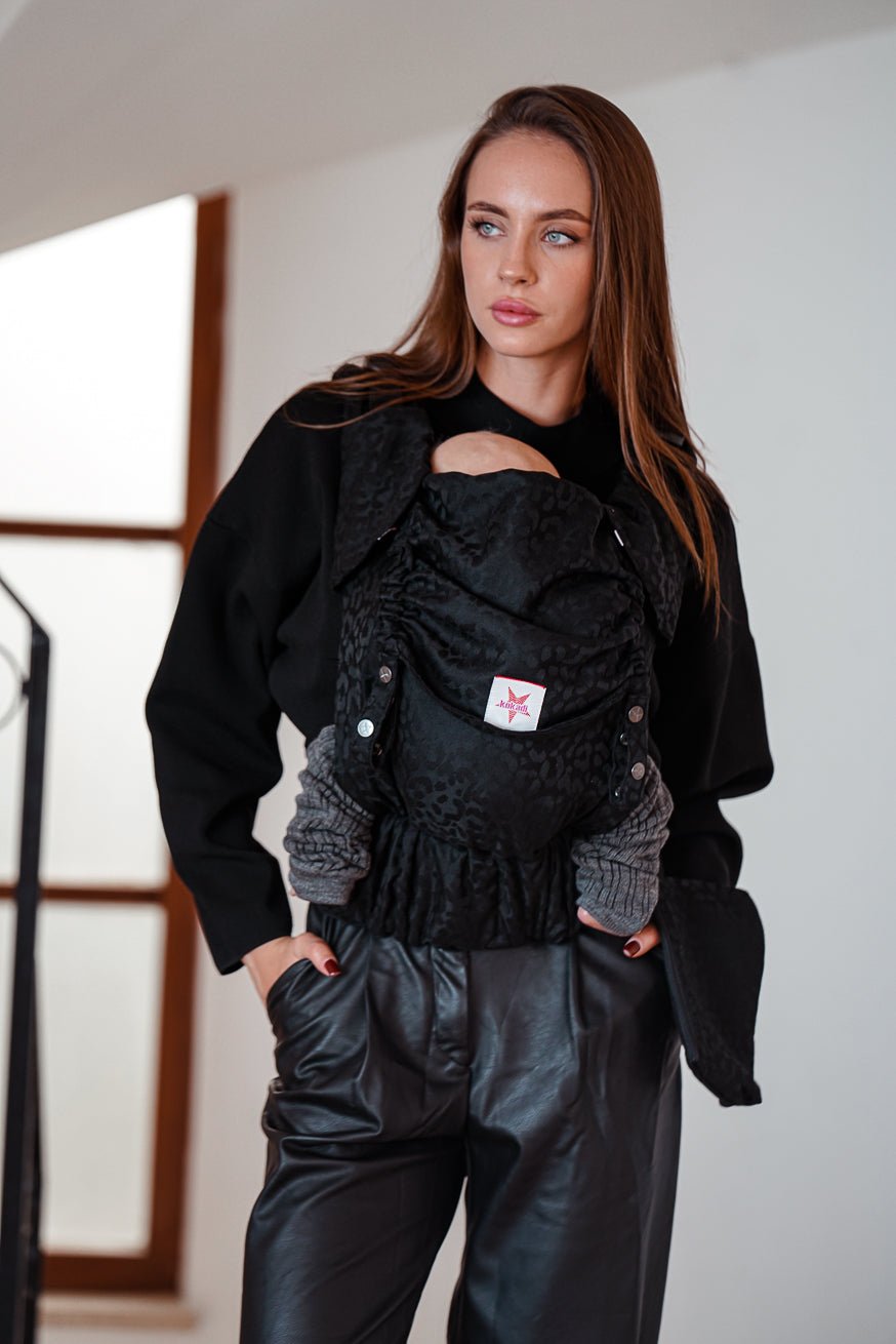 Babytrage Flip Safari Black Beauty - KOKADI