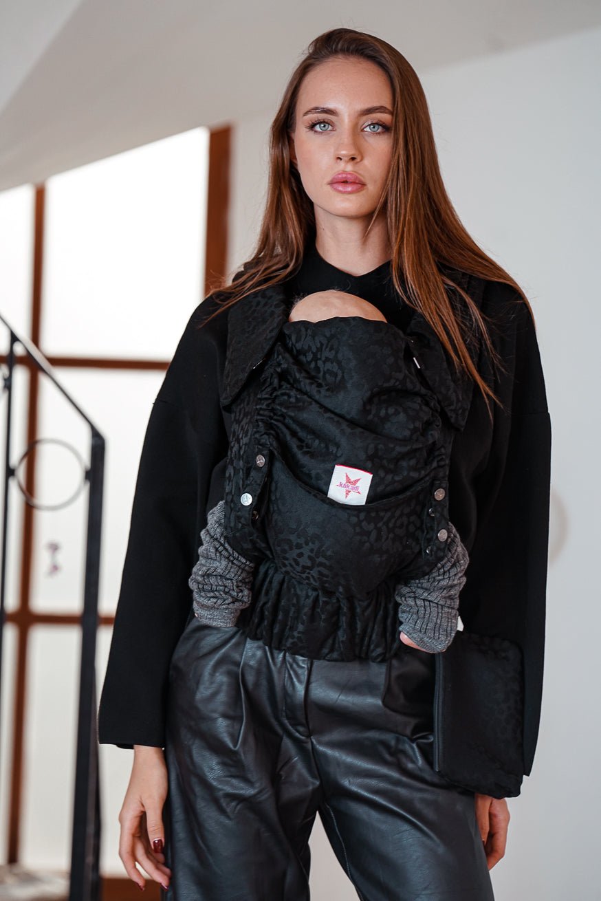 Babytrage Flip Safari Black Beauty - KOKADI