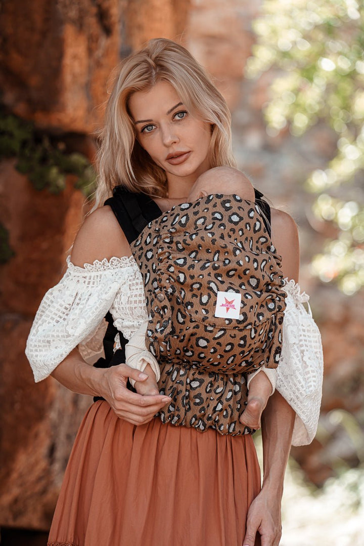 Baby Carrier Flip Safari Coffee - KOKADI