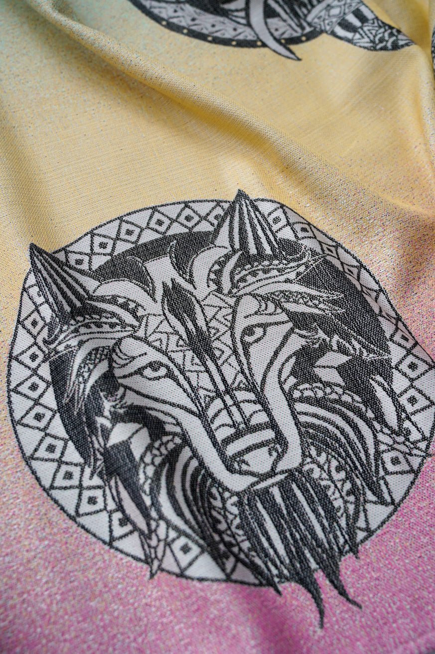 πορτ μπεμπέ Onbu Wild Mandala Wolf - KOKADI