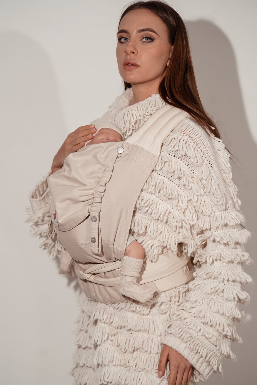 Babytrage TaiTai Heart2Heart Cream - KOKADI