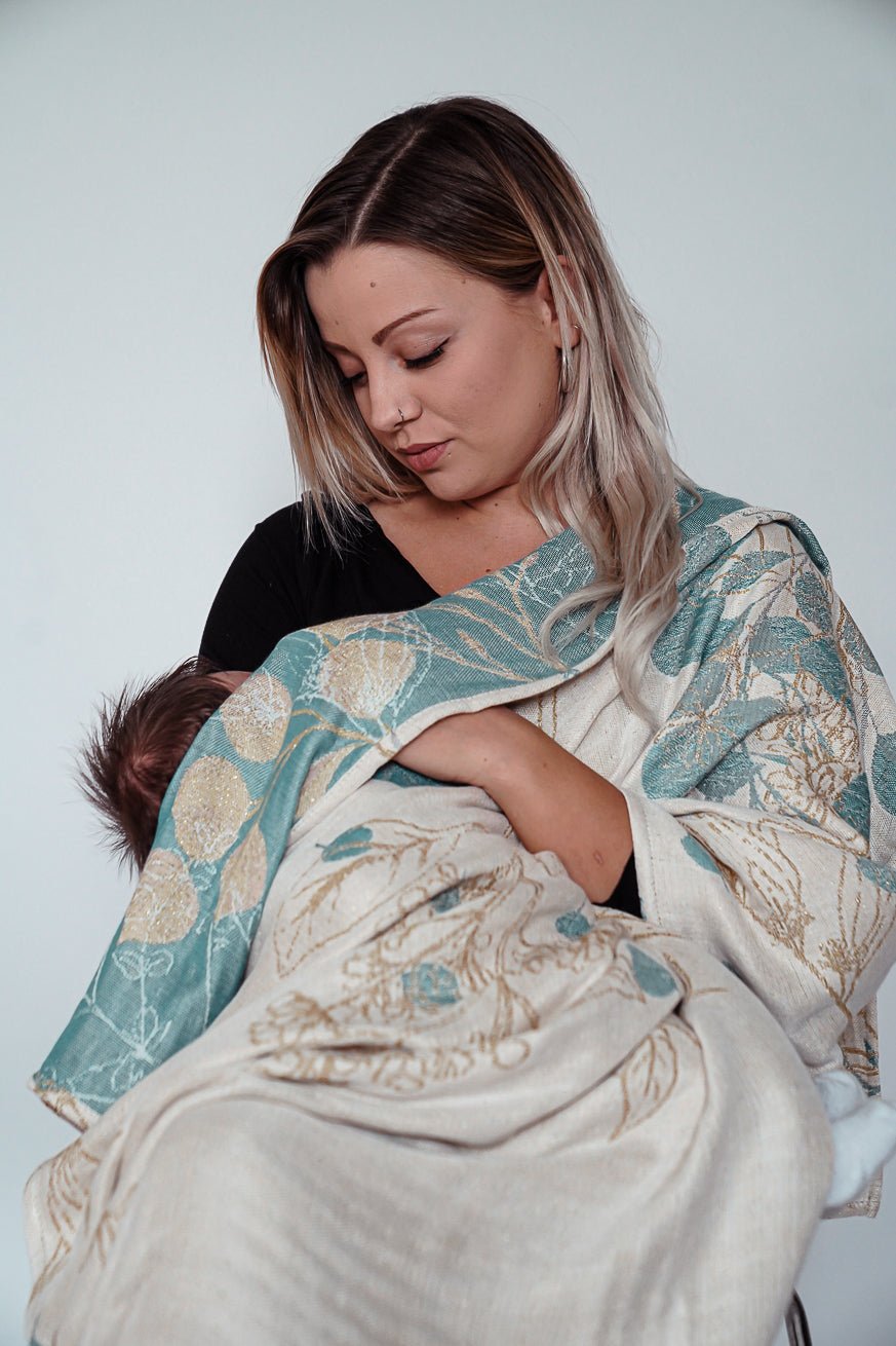 Mysig filt Golden Eucalyptus - KOKADI