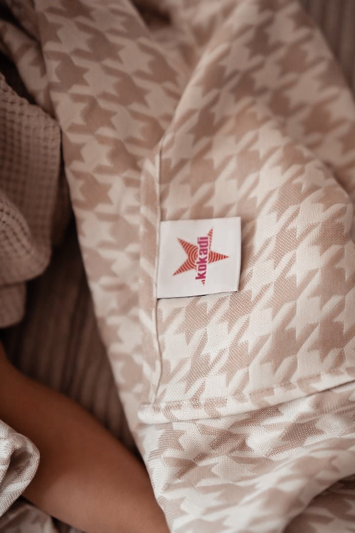 Mysig filt Houndstooth Campiano - KOKADI