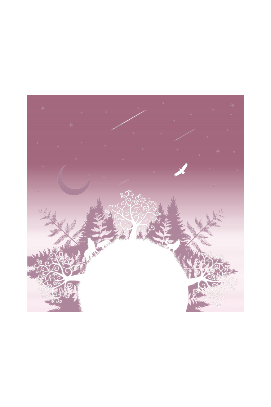 Κουβέρτα της μαμάς Forest of Wolves Elaine - KOKADI