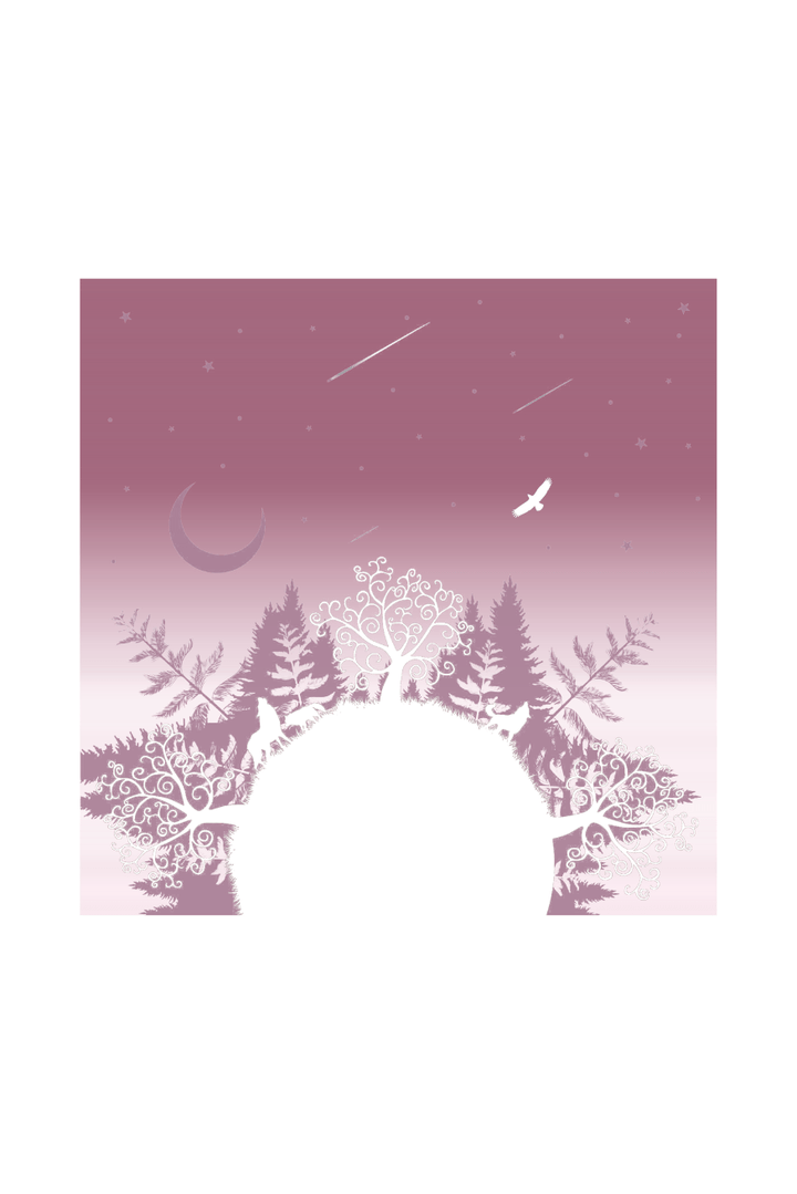 Κουβέρτα της μαμάς Forest of Wolves Elaine - KOKADI
