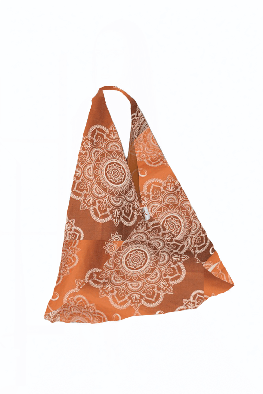 XXL Shopper Mandala Latte Macchiato x Bambu reverso - KOKADI