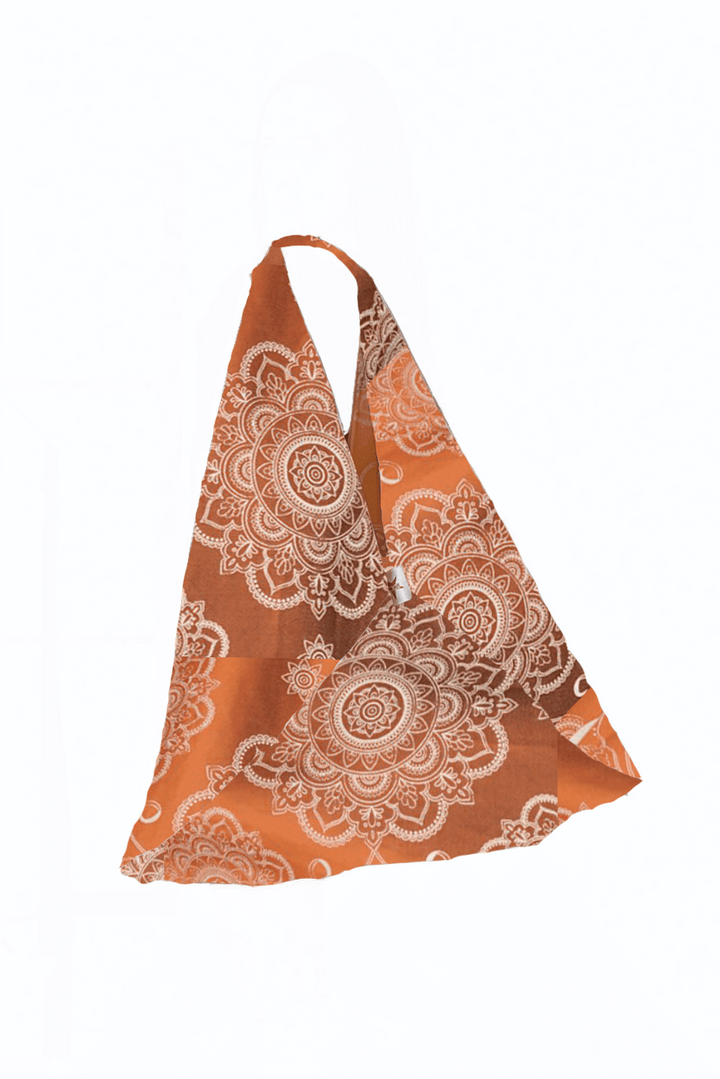 XXL Shopper Mandala Latte Macchiato x Bambu reverso - KOKADI