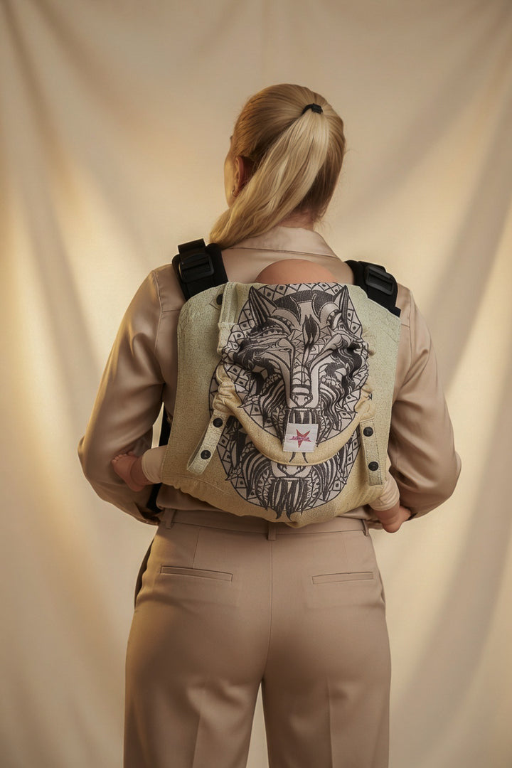 Onbu Wild mandala wolf