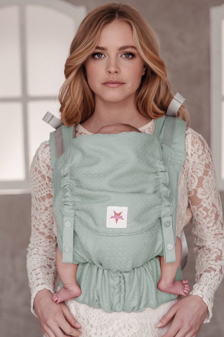 KOKADI Baby Carrier Flip Heart2Heart Mint