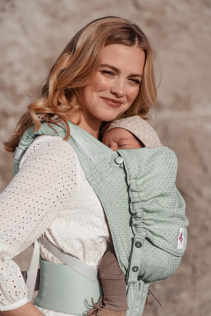 KOKADI Baby Carrier Flip Heart2Heart Mint