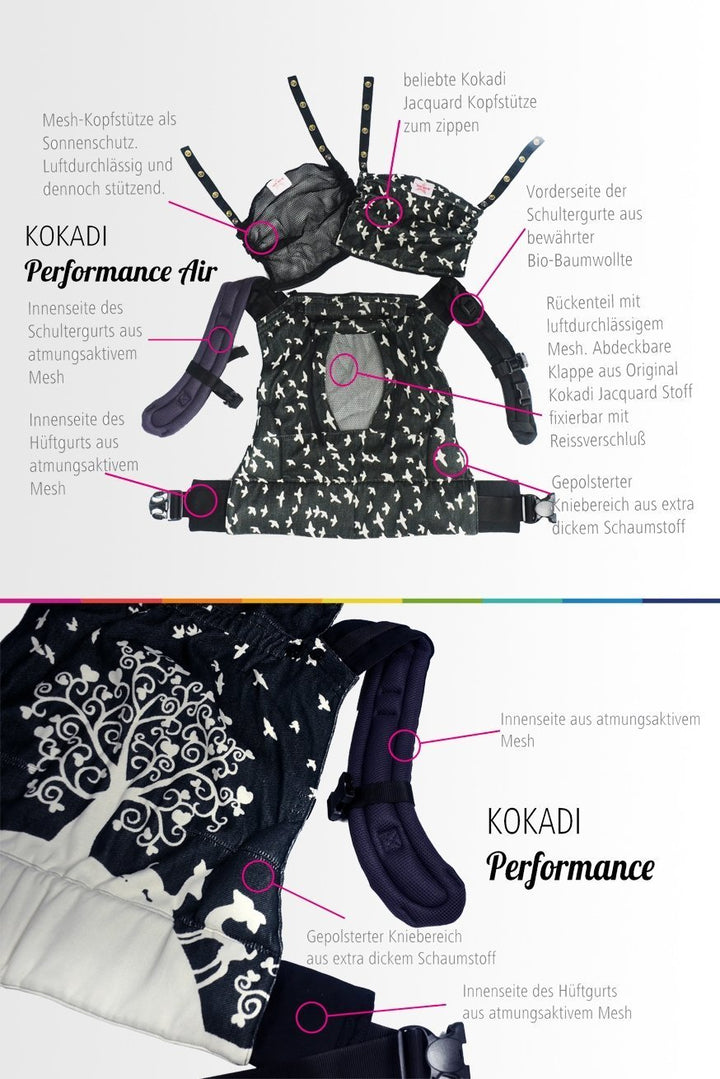 KOKADI Draagzak Flip Performance Air Alleen meneer Gray