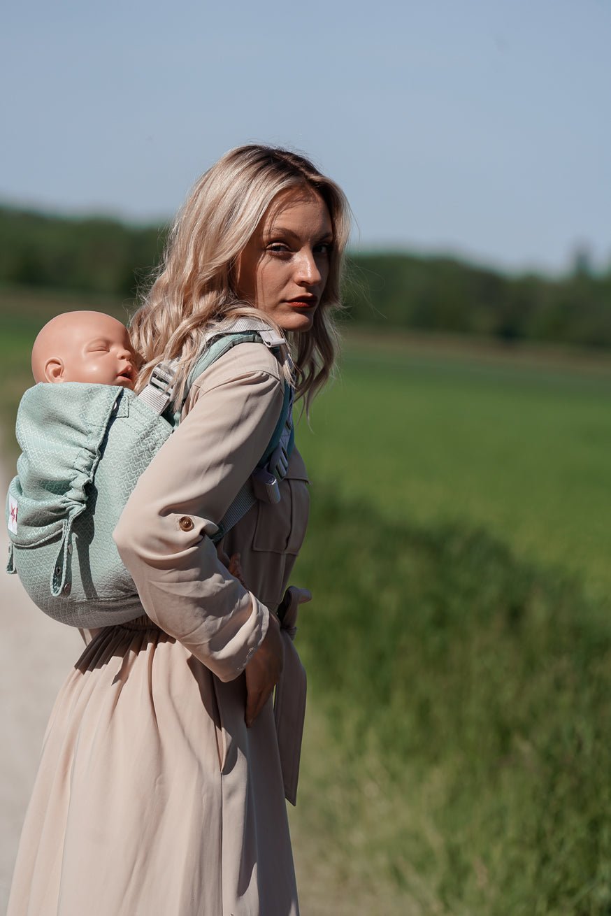 Baby Carrier Onbu Heart2Heart Mint - KOKADI