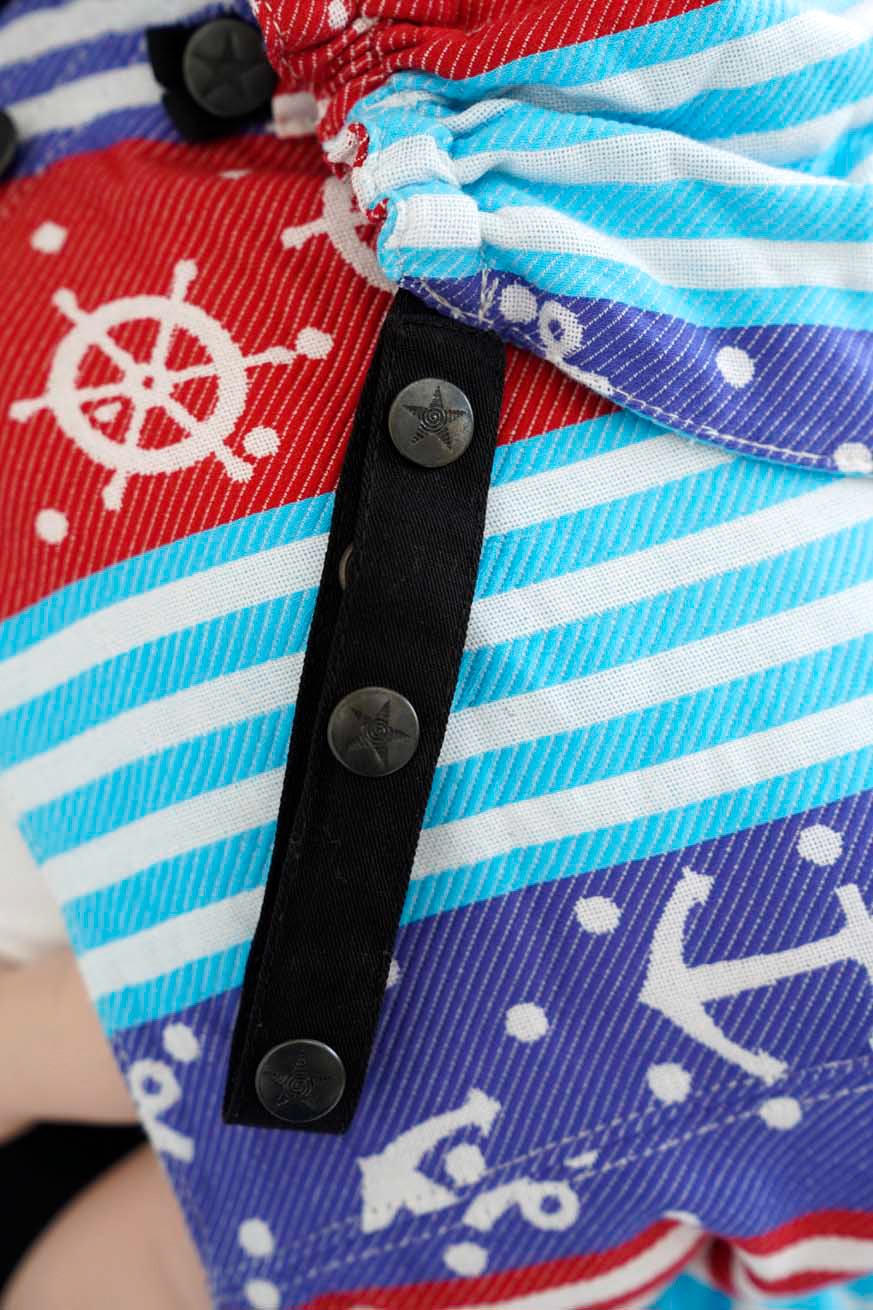 Druckknopf männlich schwarz (alt) - KOKADI