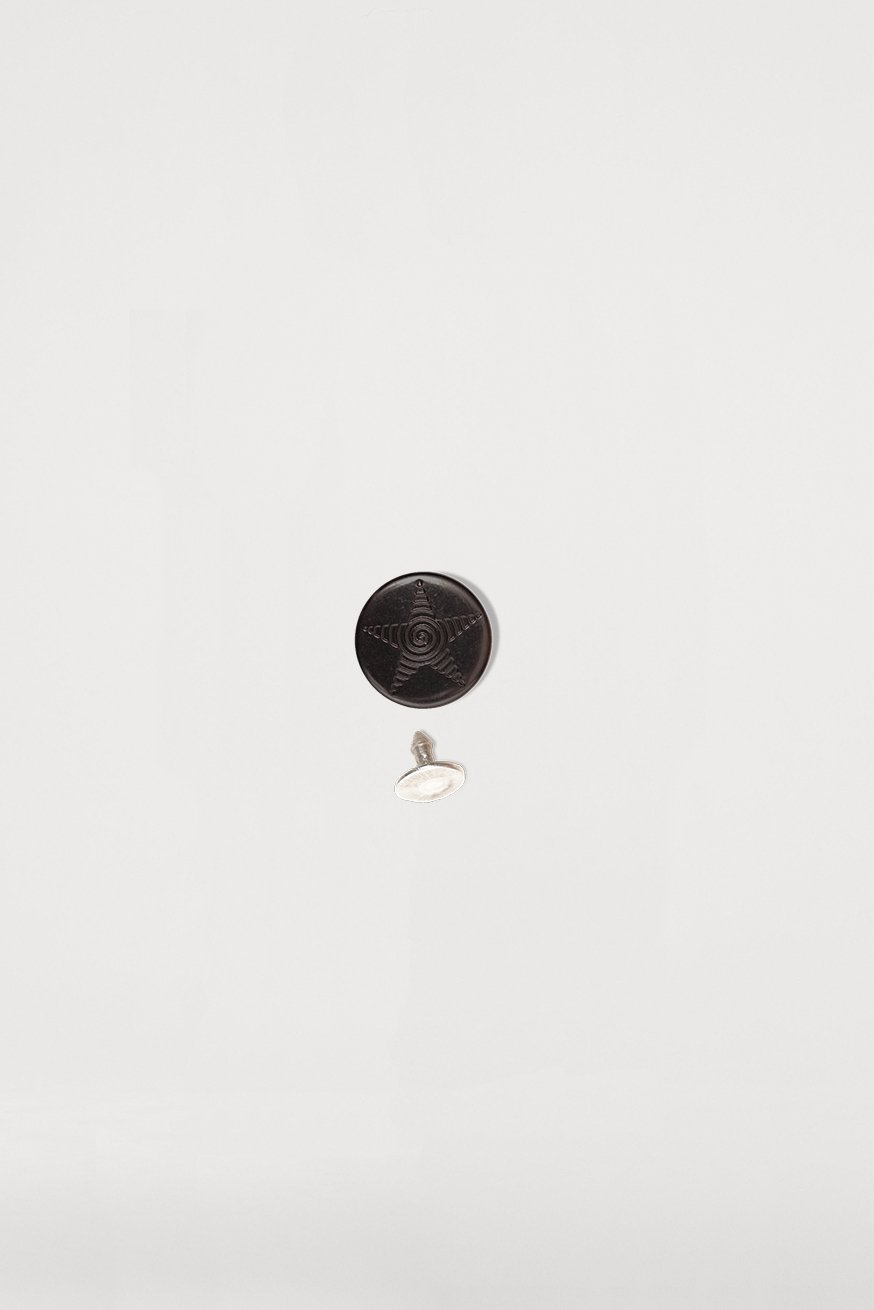 Jeans button black - KOKADI