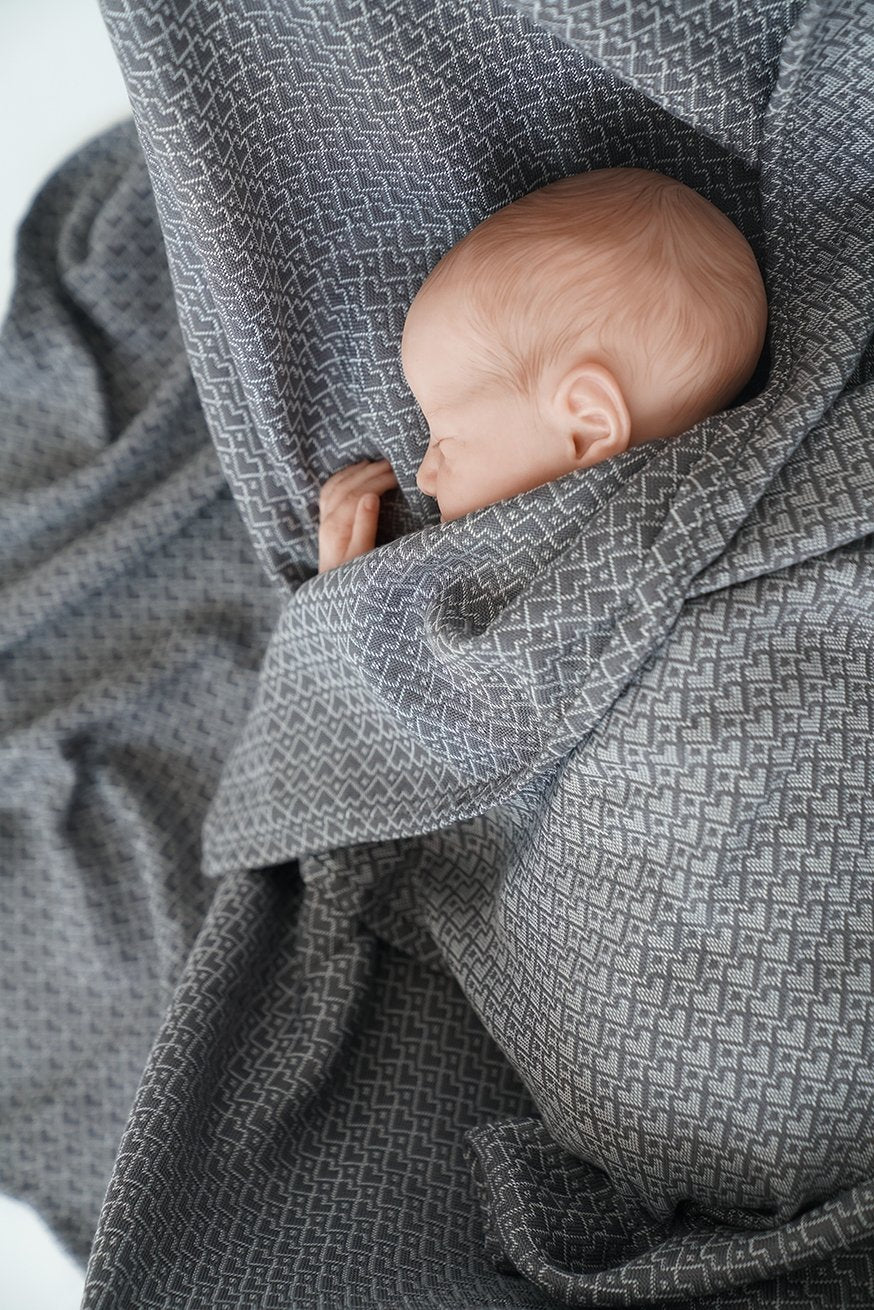 Mysig filt Heart2Heart sten - KOKADI