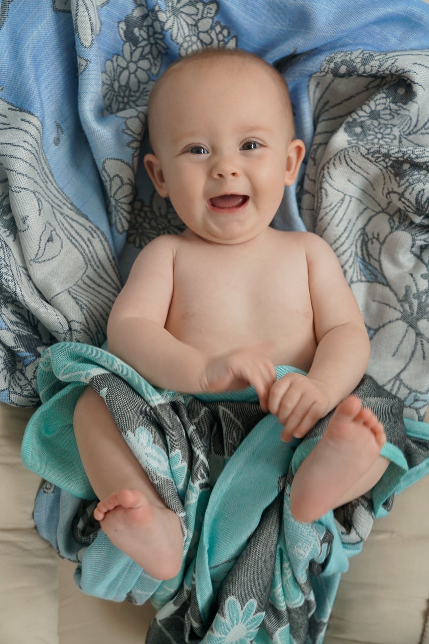 Mysig handduk Hippie Max - KOKADI