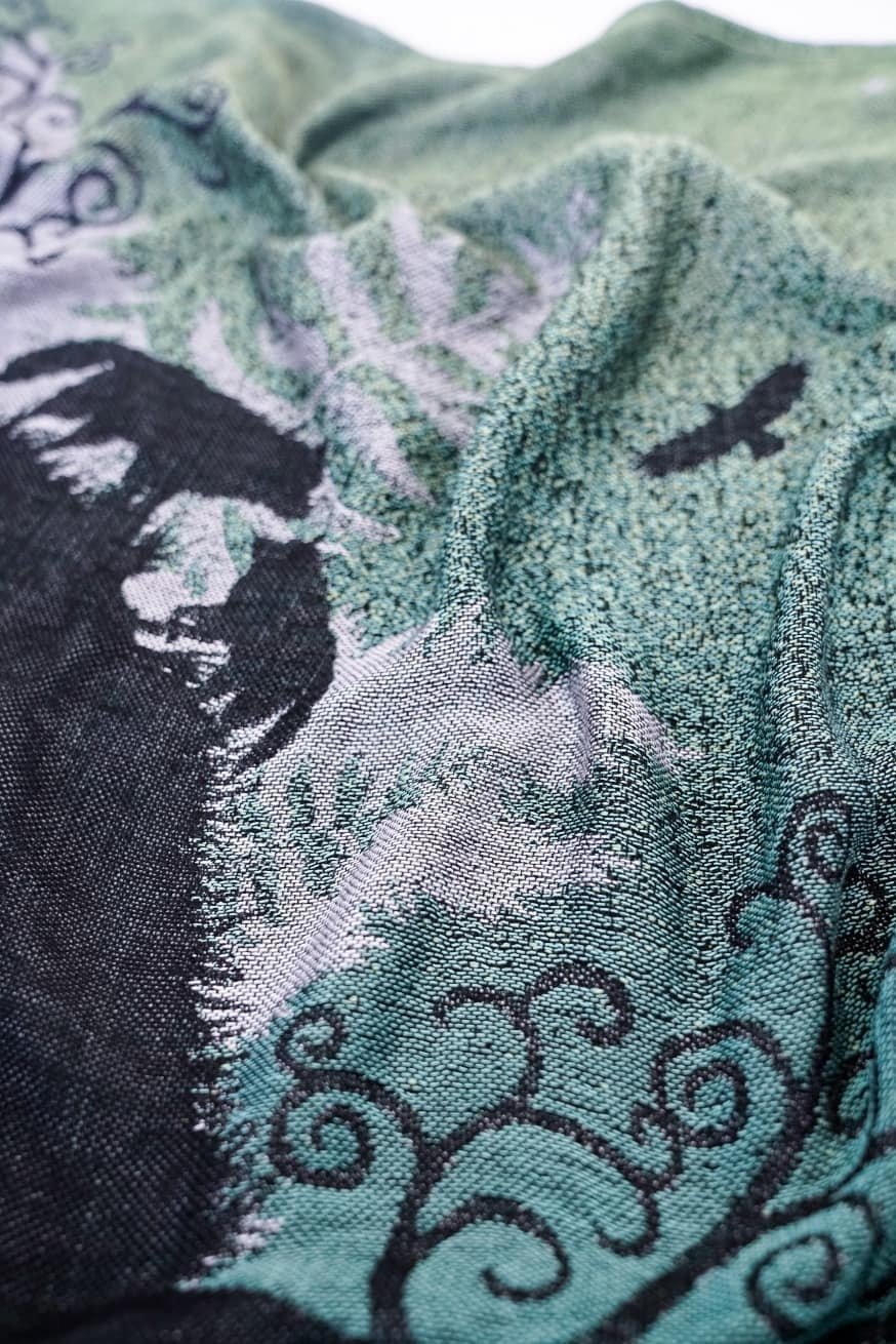 Mysig filt Forest of Wolves Finn - KOKADI