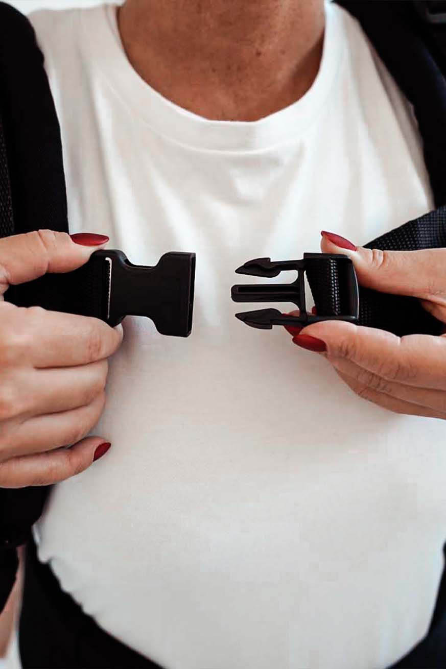 Schnalle 25mm Schnallenstab rund - KOKADI