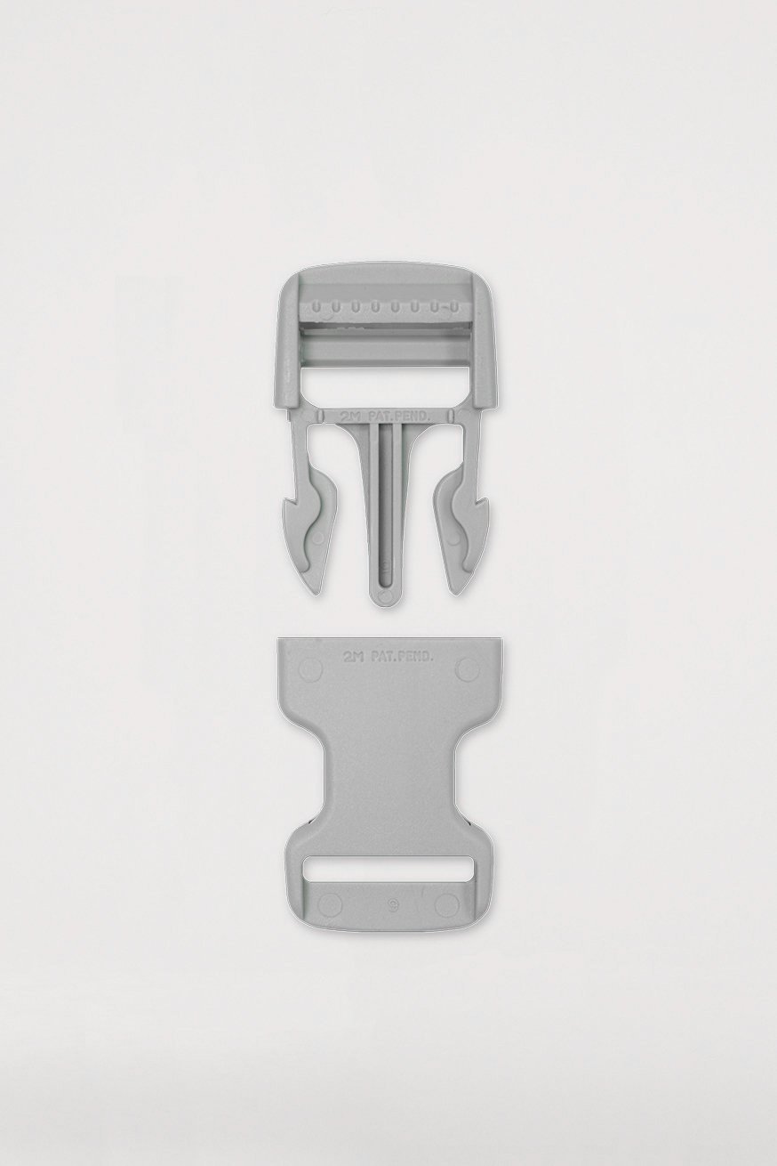 Spänne 25mm SilverLine matt - KOKADI