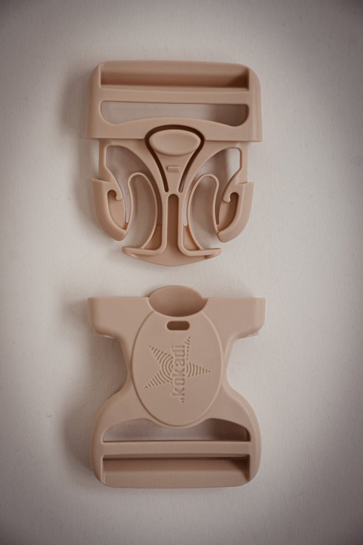 Schnalle Sternverschluss cream 50mm - KOKADI