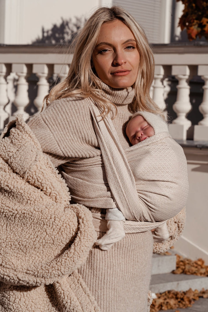 Tragetuch Heart2Heart Cream - KOKADI